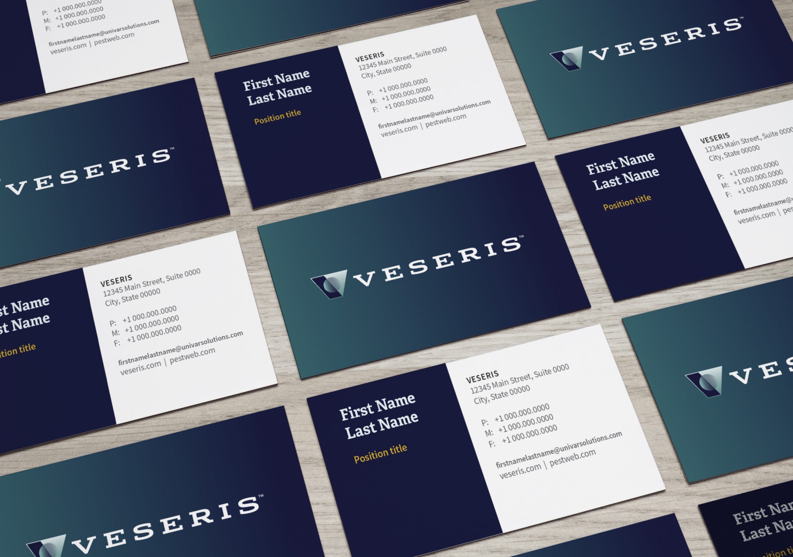 Veseris business cards