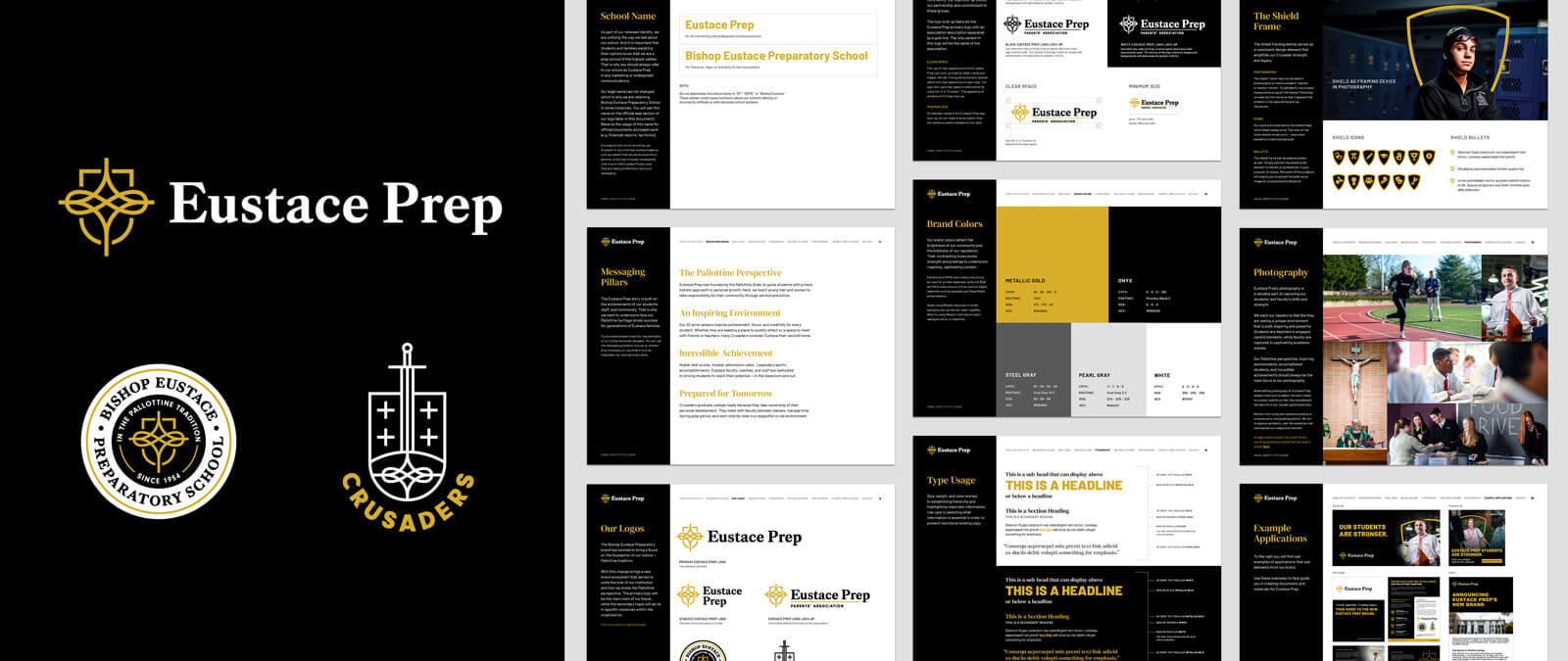 Eustace Prep brand guidelines