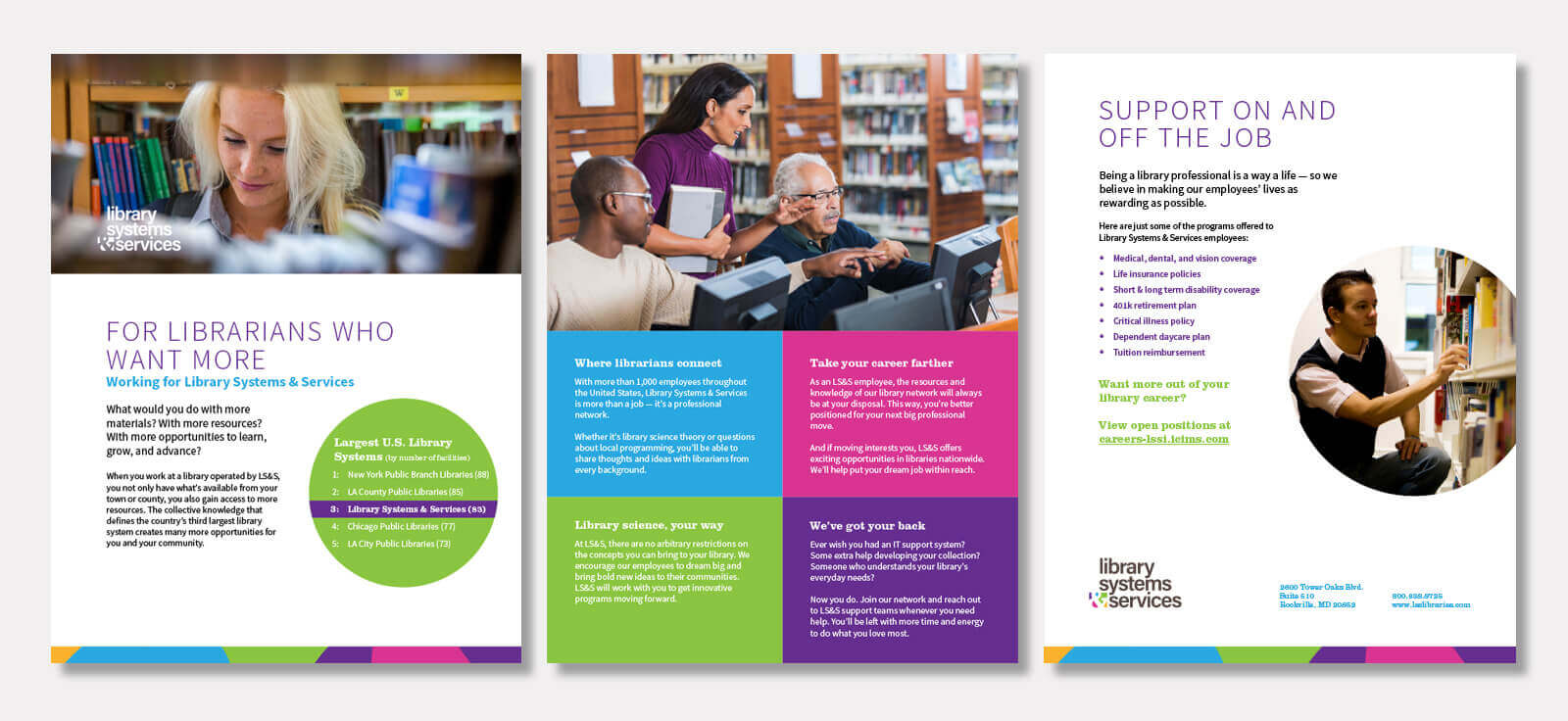 Library Systems & Services brochure