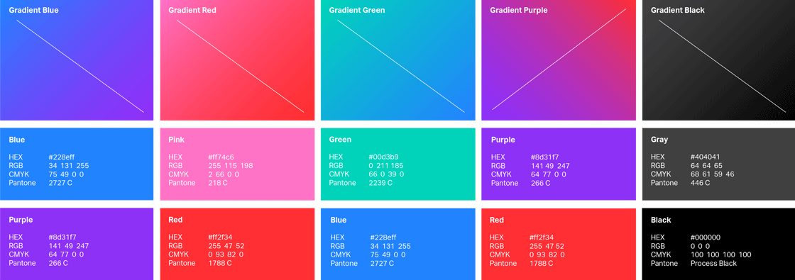 Vicasso color palette