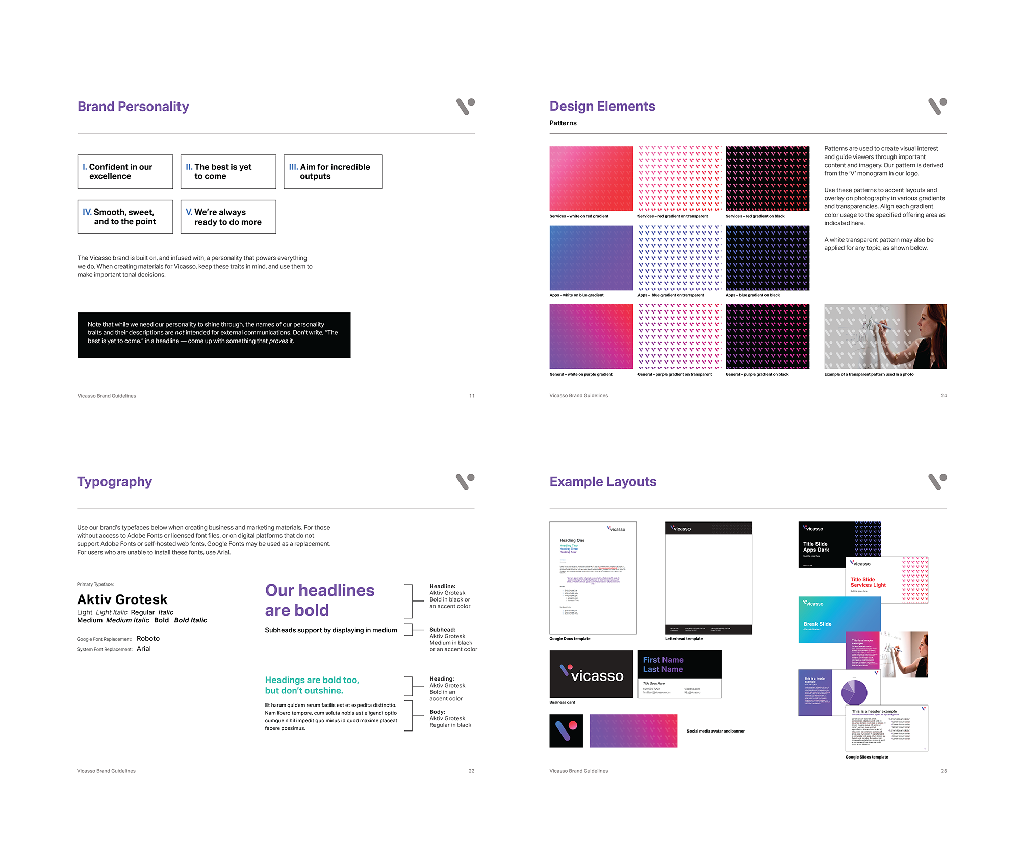 Vicasso brand guidelines