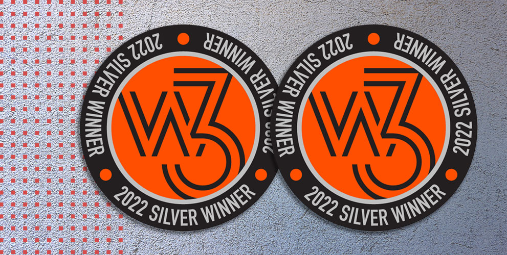 FVM wins two w3 Awards for digital excellence